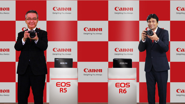 Canon EOS R5 and EOS R6 full-frame mirrorless cameras launched in India, price starts at Rs 2,15,995