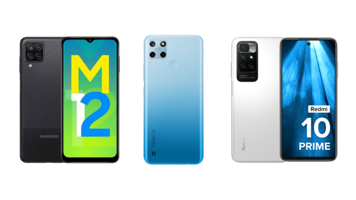 Realme C25Y Redmi 10 Prime