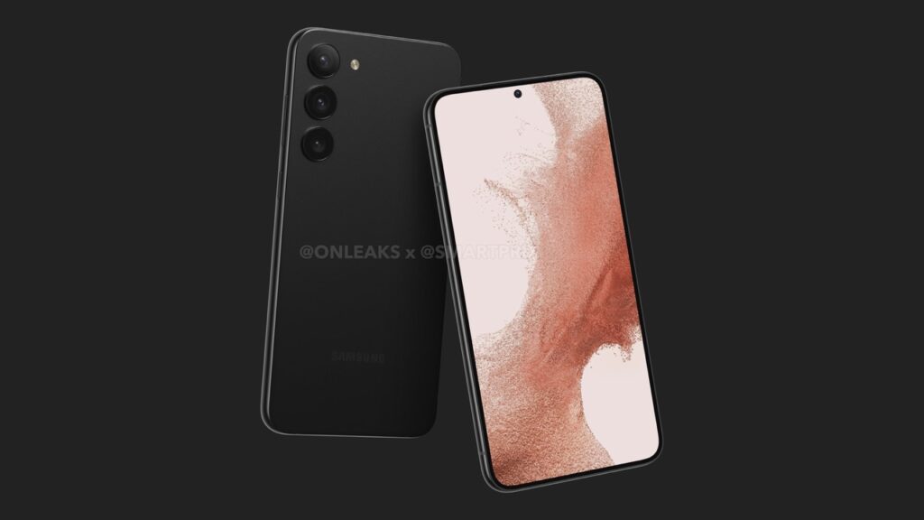 Galaxy S23+ render