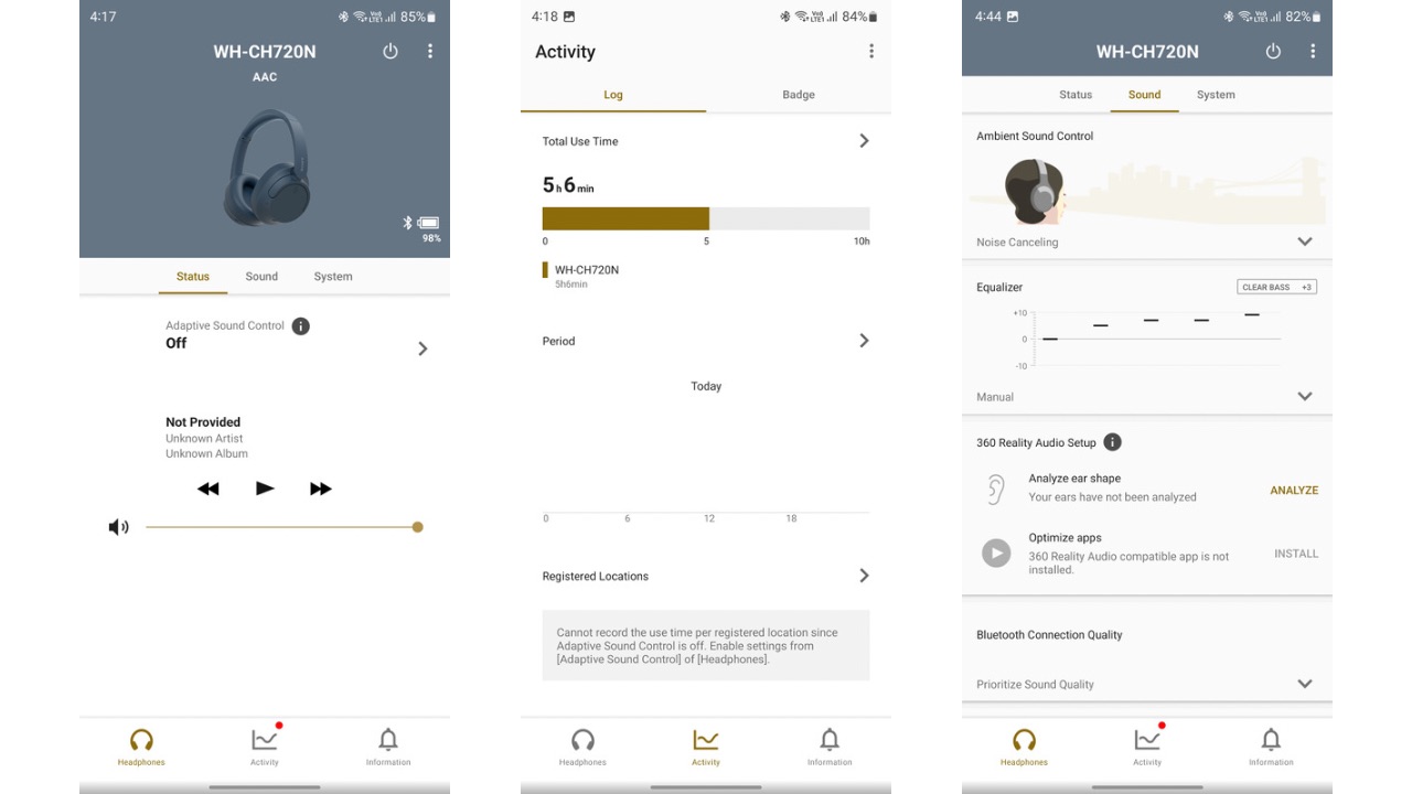 Sony headphones connect app