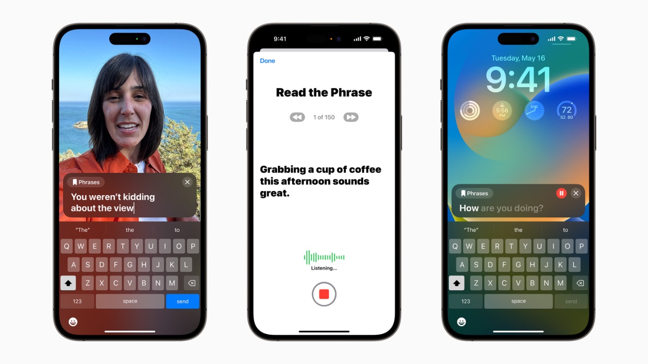 Apple personal voice feature