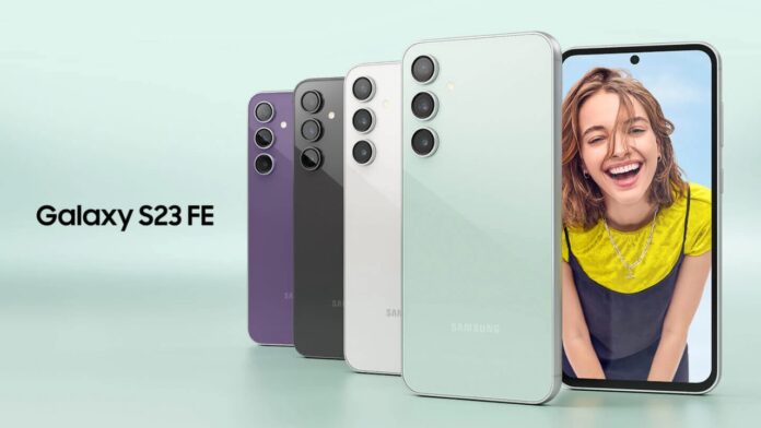 Galaxy s23 FE colours