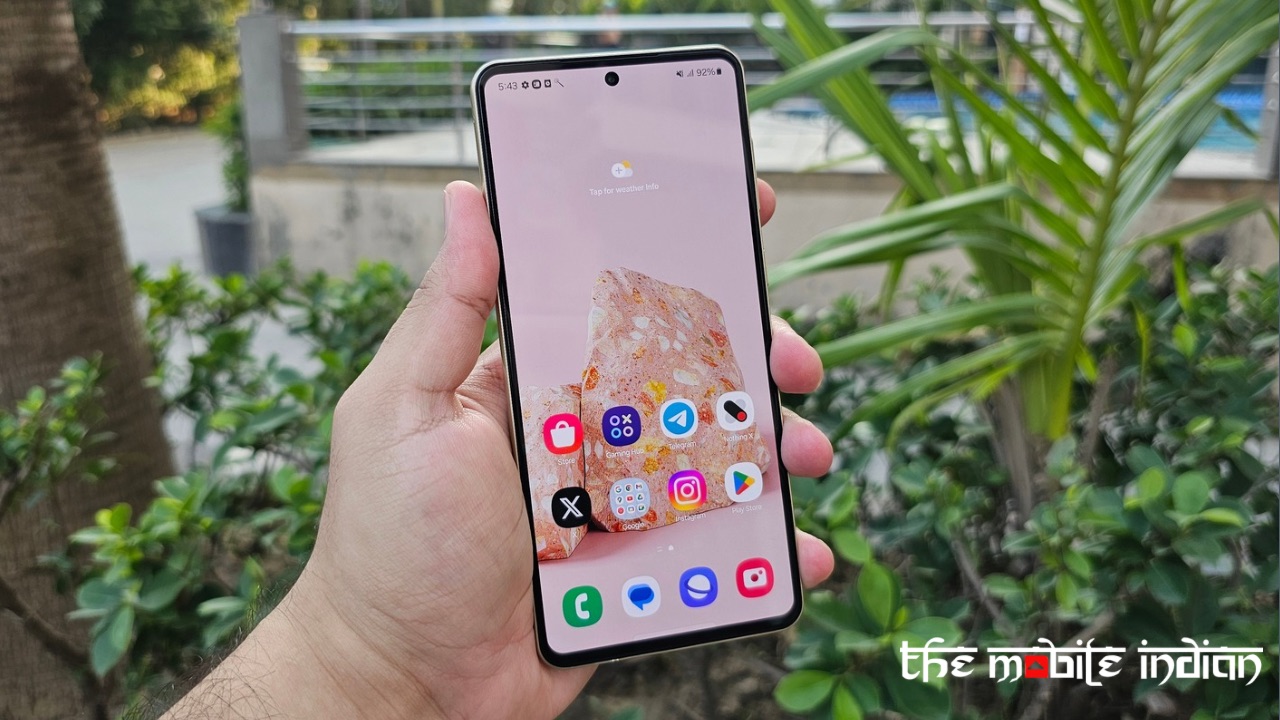 Galaxy f55 5g display review