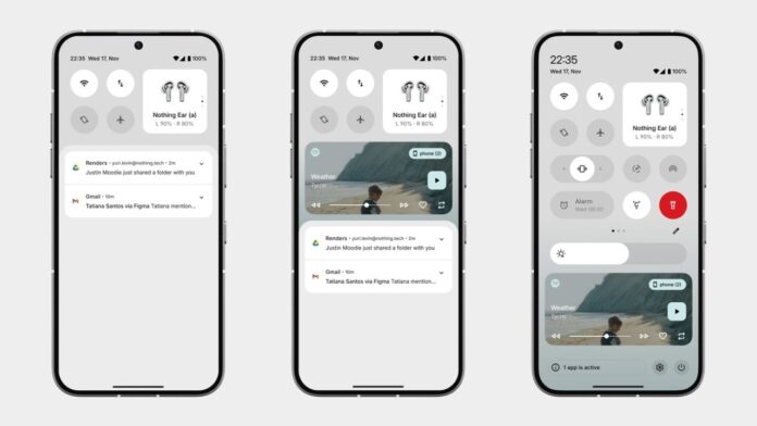 Nothing phone (3) teaser with a new button