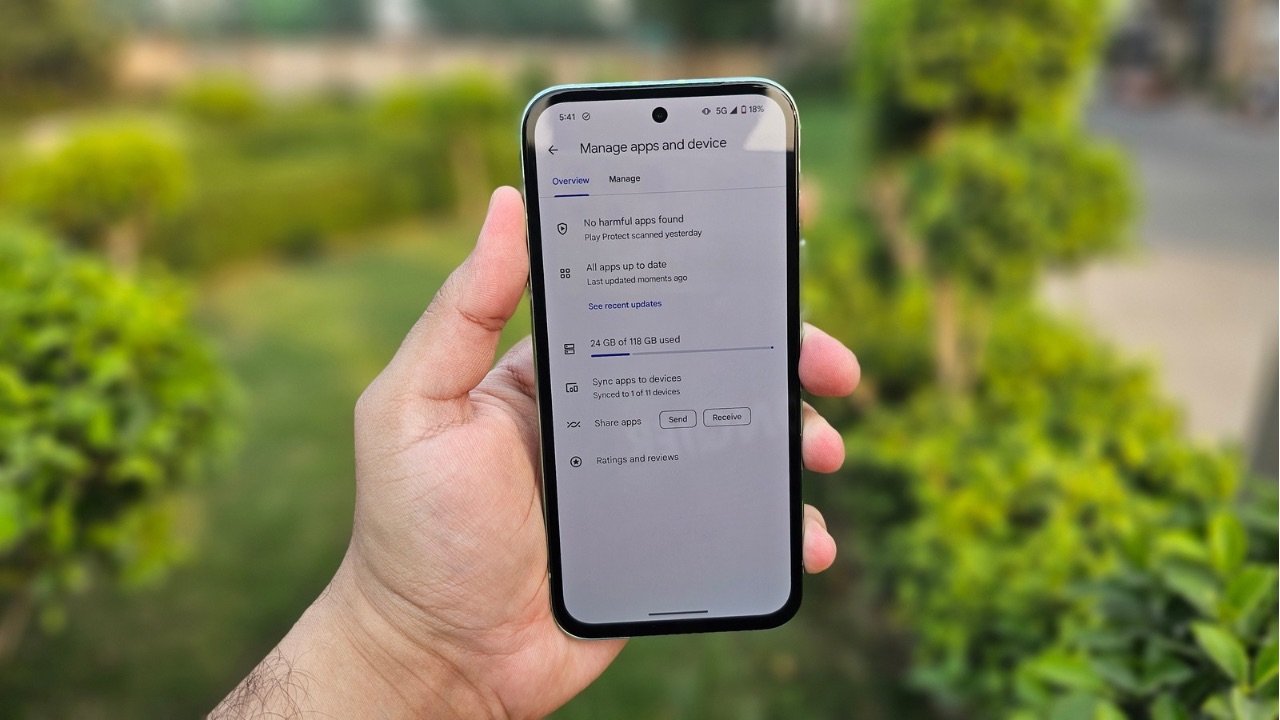 Google pixel 8a display
