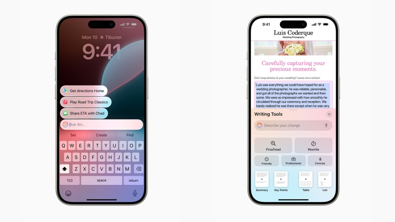 iOS 18 siri apple Intelligence 