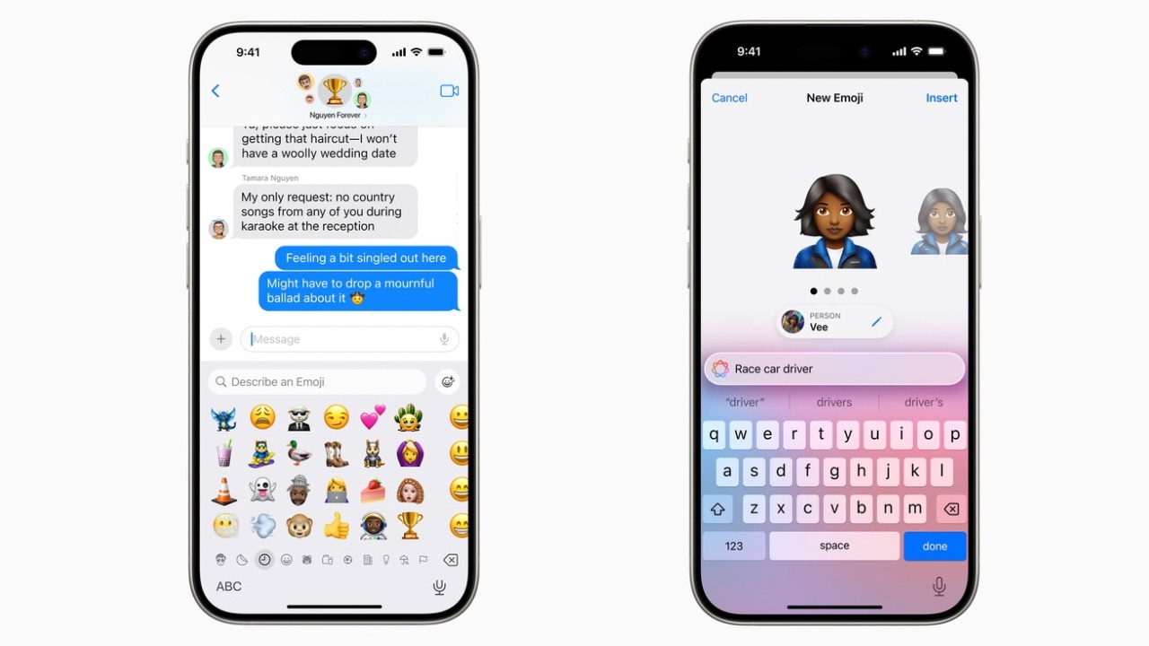 Apple intelligence genmoji