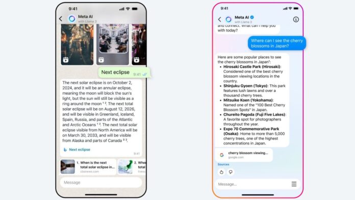 Meta AI India public rollout