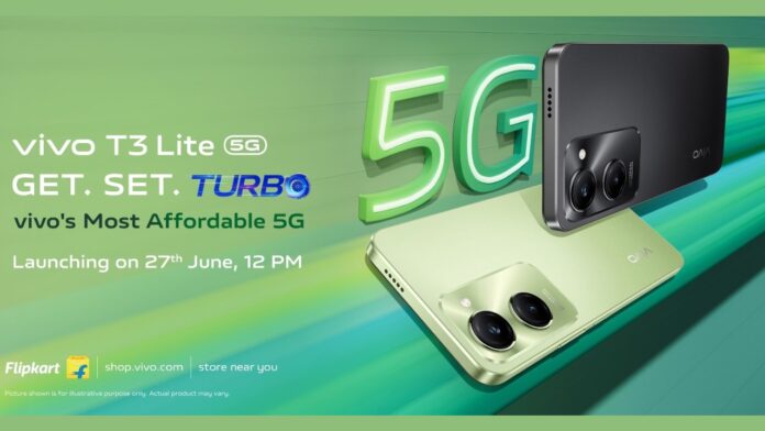 Vivo t3 lite 5g India launch