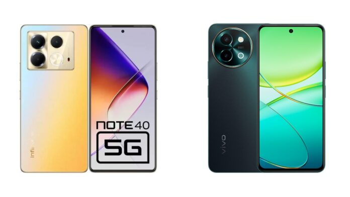 Vivo y58 5g vs Infinix note 40 5g