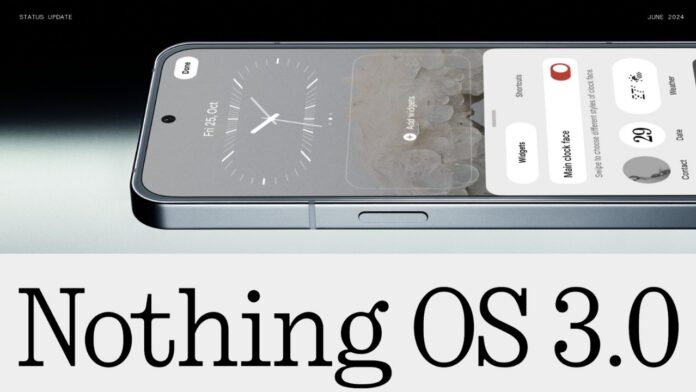 nothing os 3.0 confirmed