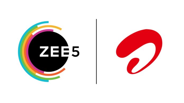 Zee5 subscription in Airtel wi-fi plans