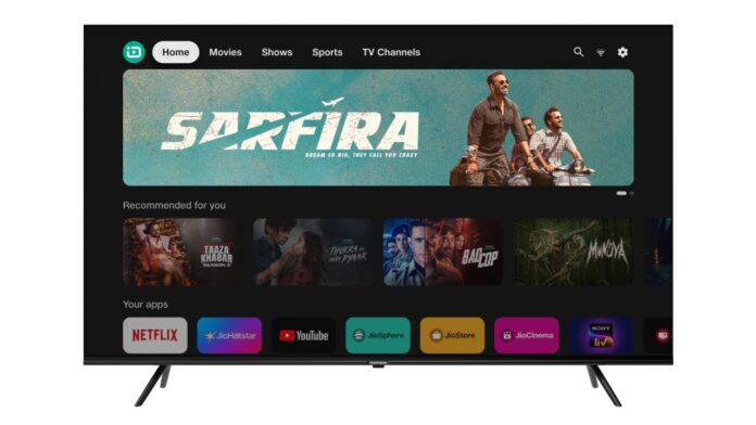 Thomson 43-inch QLED TVs with JioTele OS