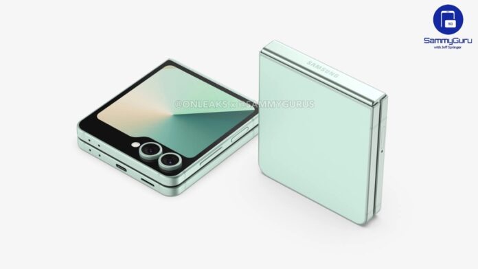 Galaxy Z Flip 7 FE renders