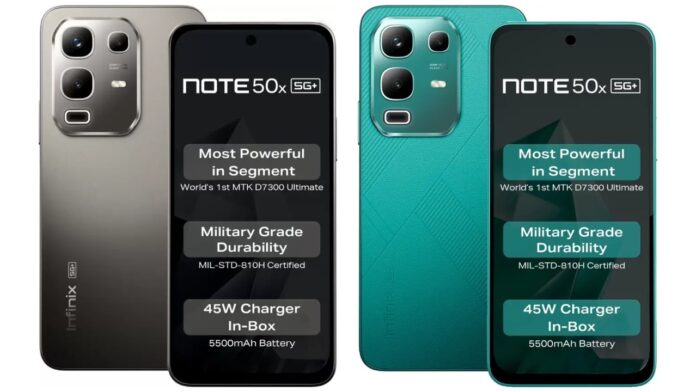 Infinix Note 50x 5G+