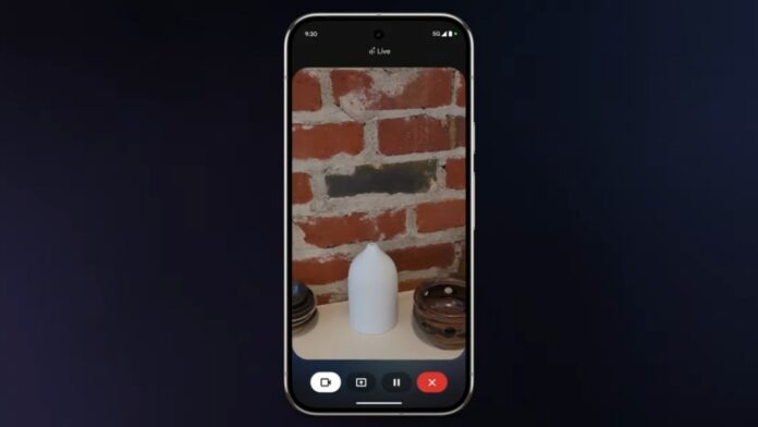 Live video in Gemini