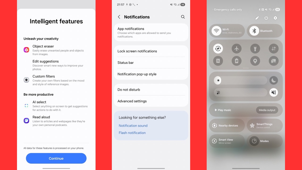 Galaxy A26 5G features
