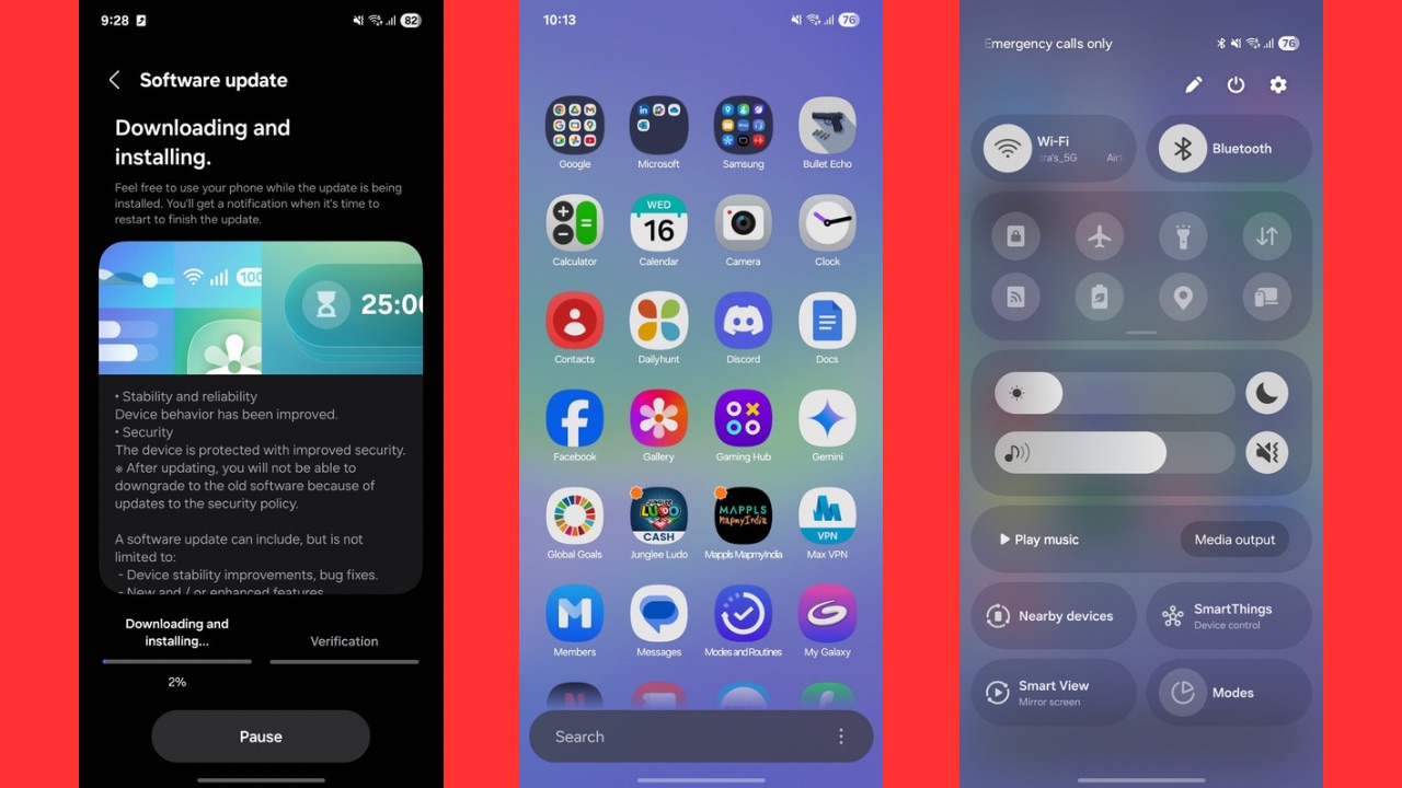 Galaxy A36 5G seamless updates