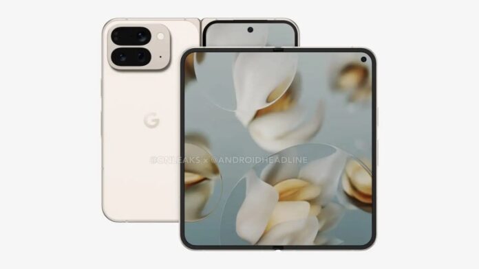 Google Pixel 10 Pro Fold renders