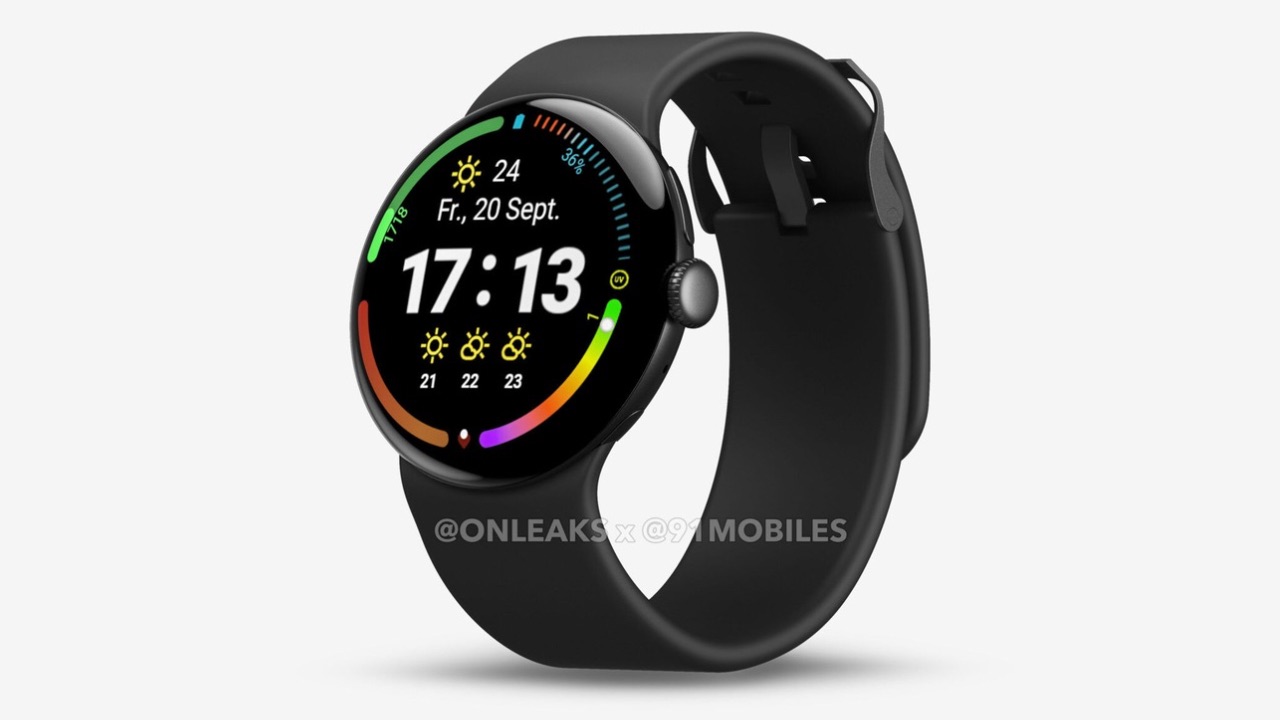 Google Pixel Watch 4 renders
