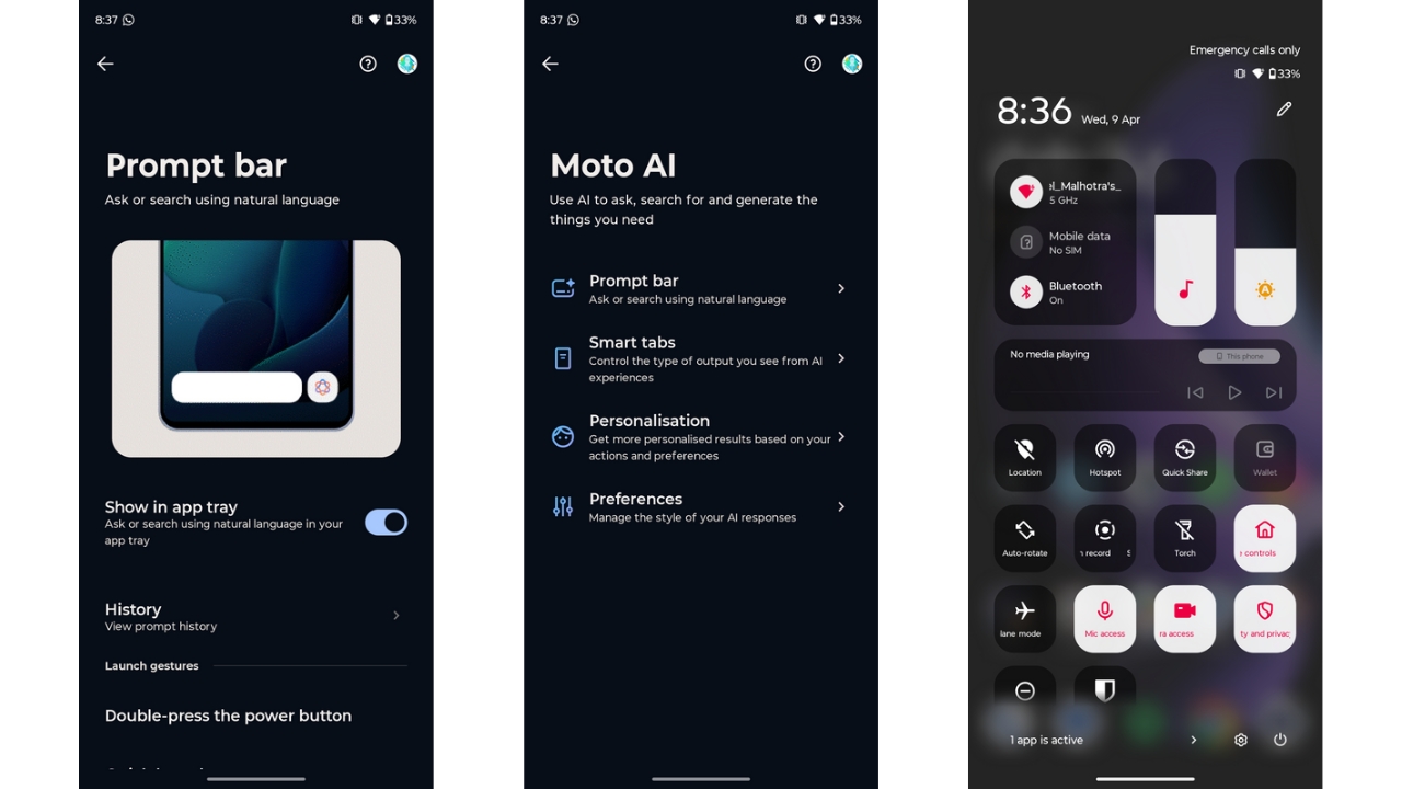 moto edge 60 fusion Moto AI
