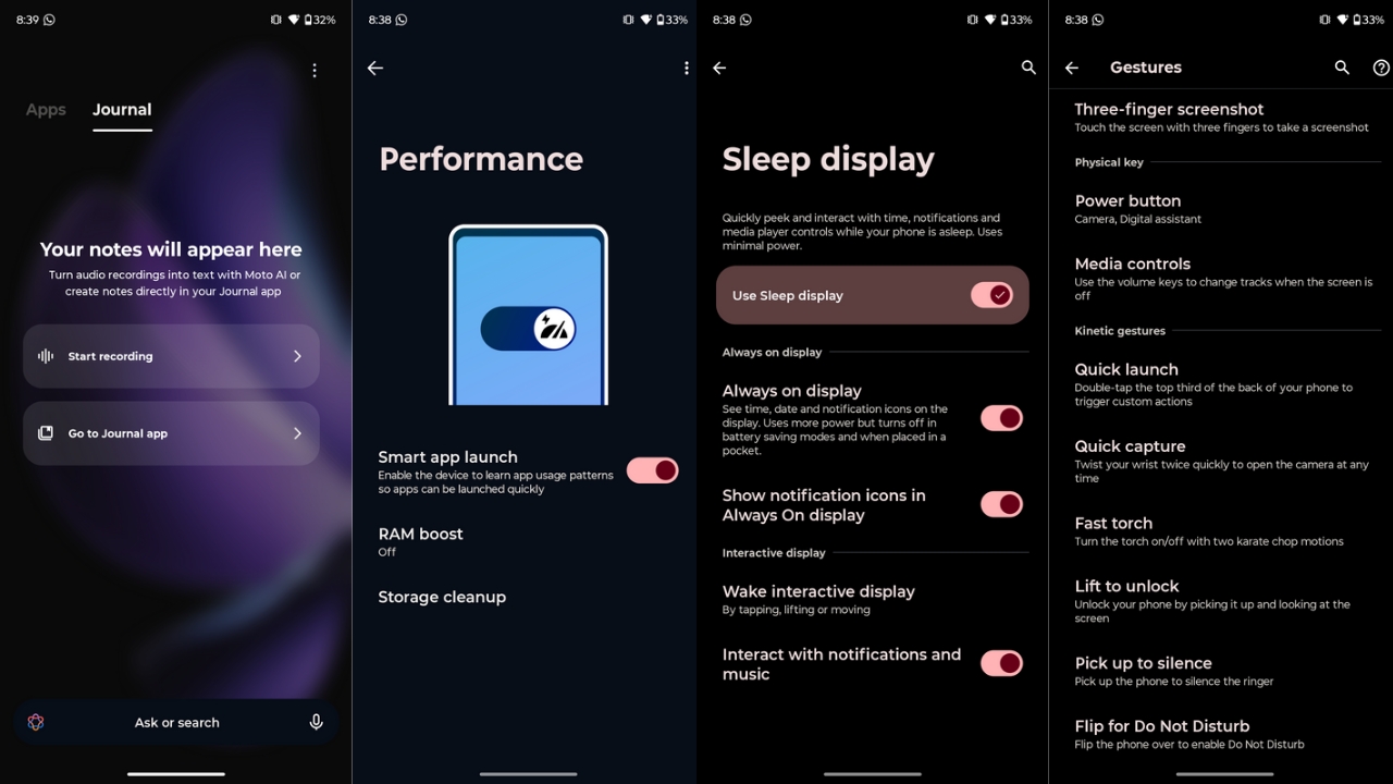 moto edge 60 fusion features