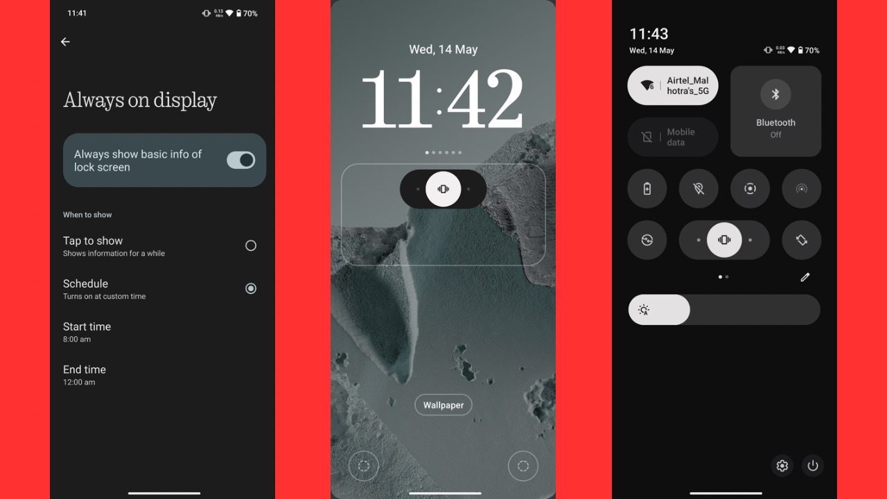 CMF Phone 2 Pro Always-on display