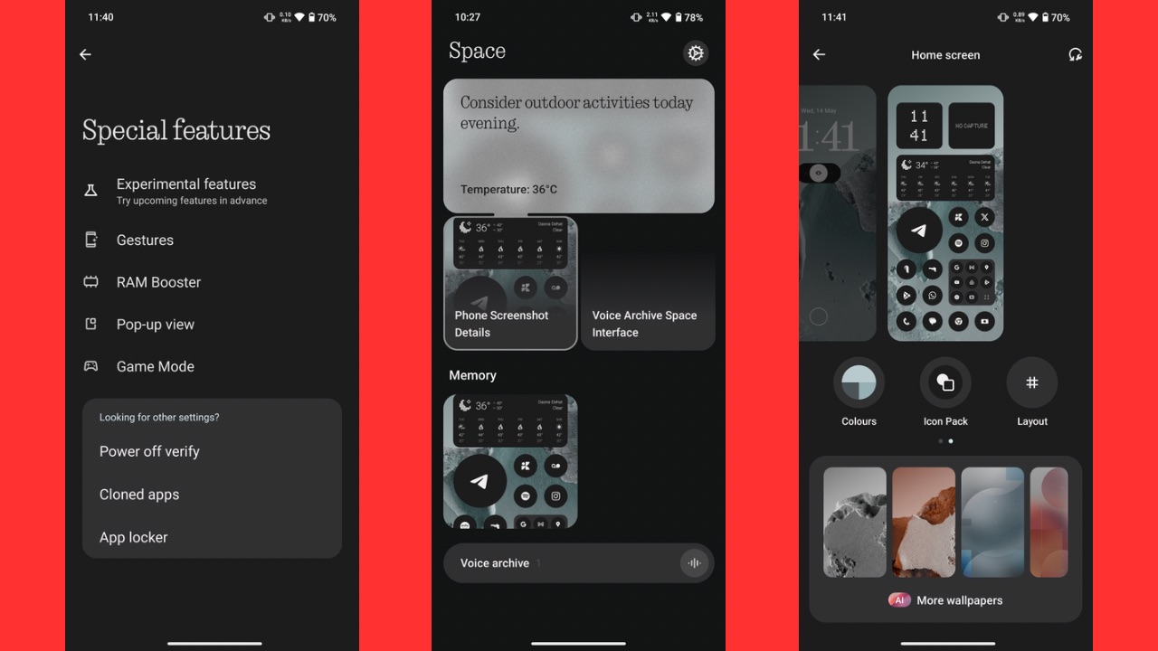 CMF Phone 2 Pro essential space