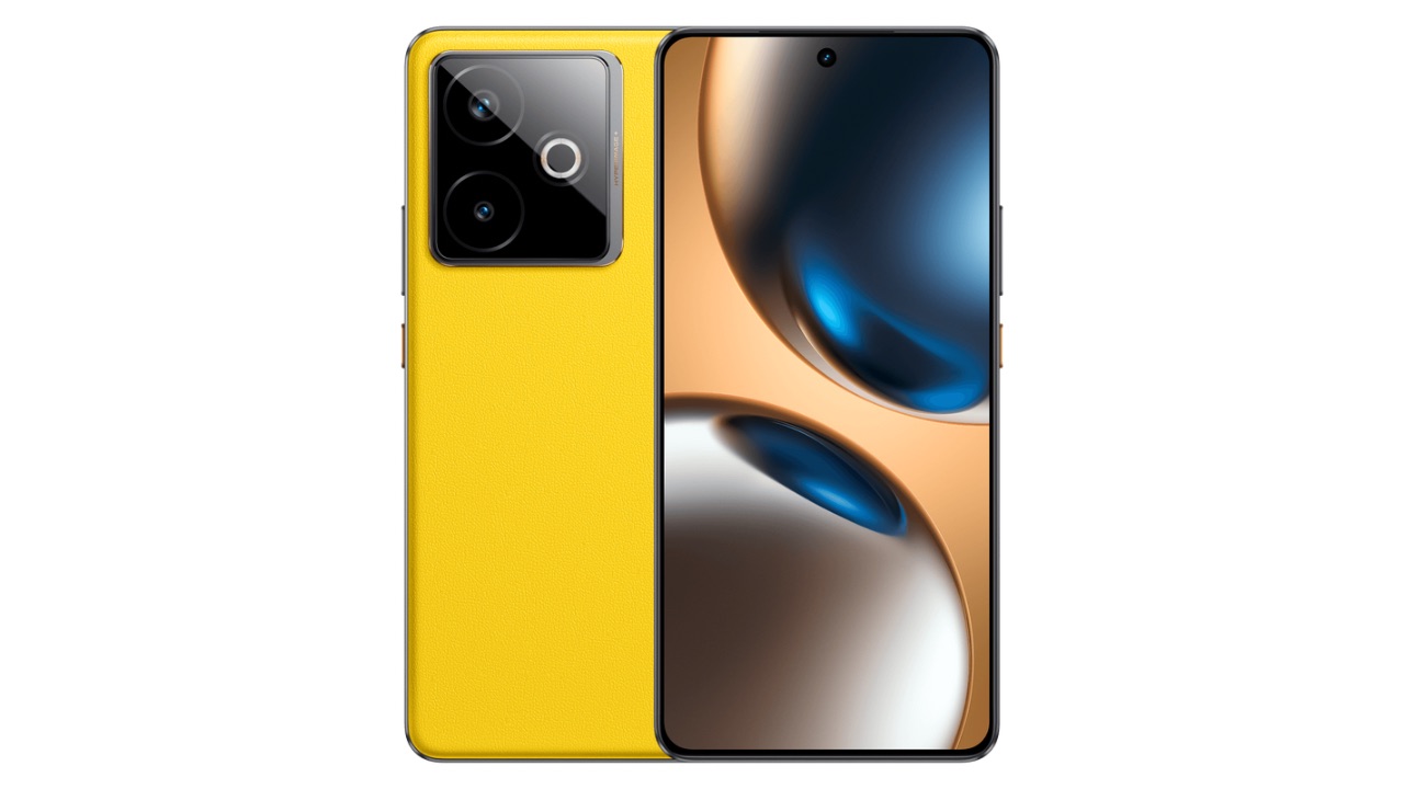 Realme GT 7T yellow