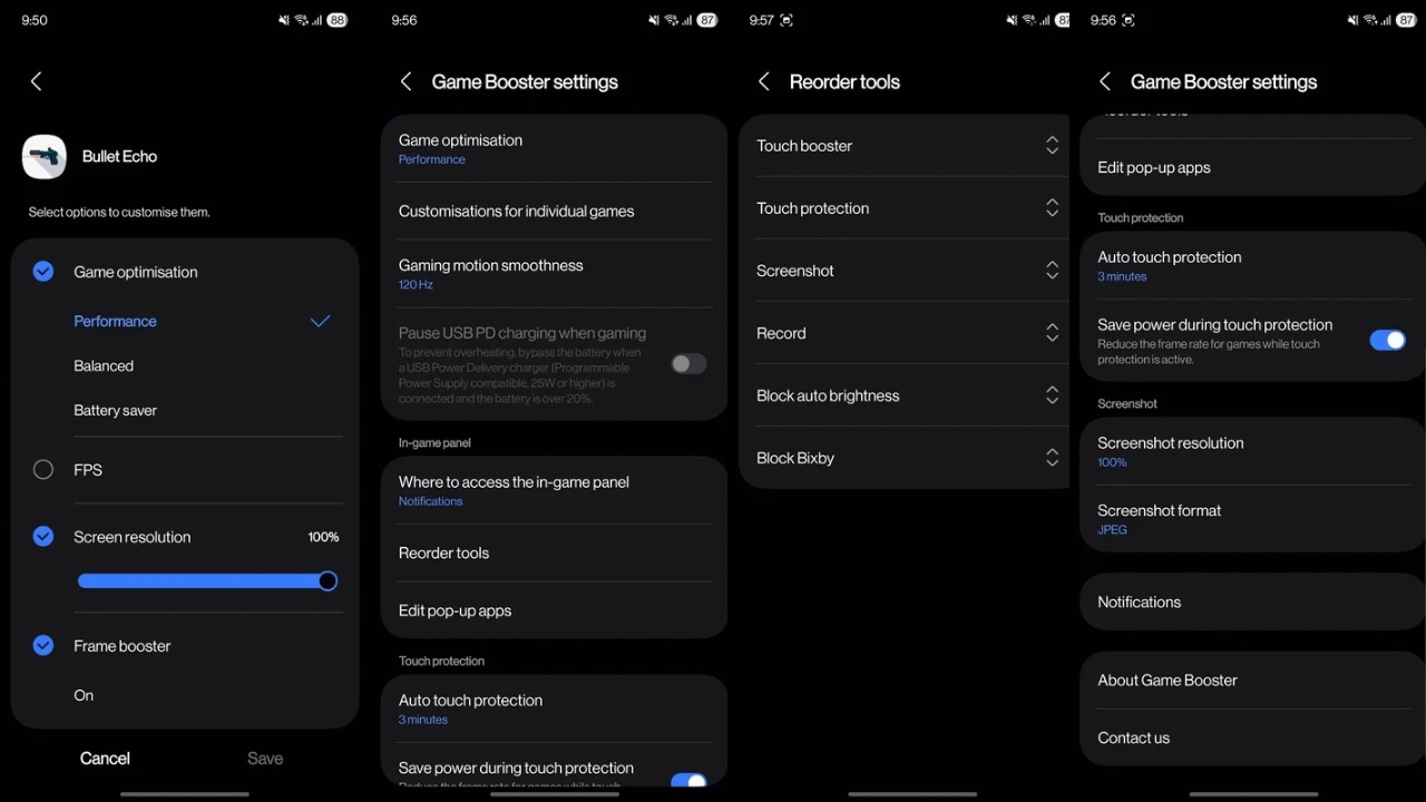 S25 edge gaming features