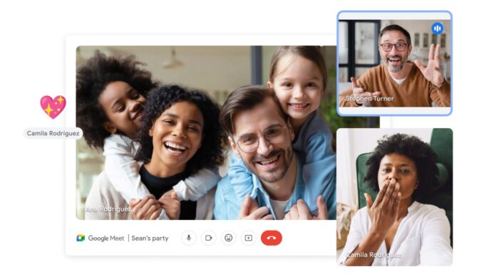Faster and sharper screen sharing in Google Meet
