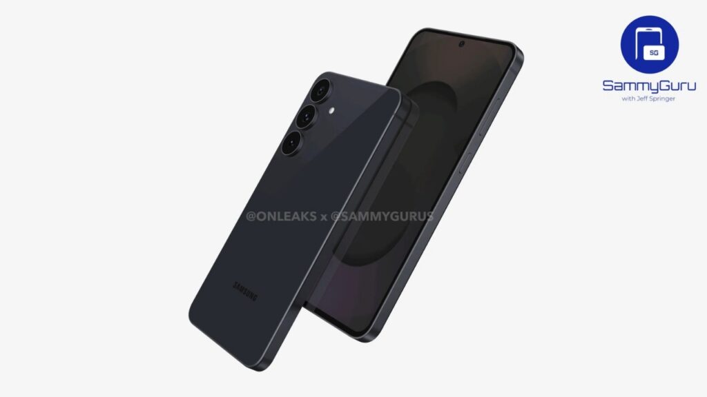 Galaxy S25 FE renders