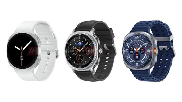 Galaxy Watch 8 series renders