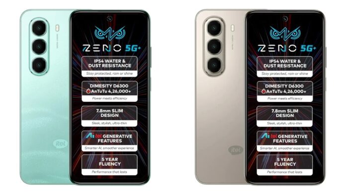 Itel zeno 5G launched