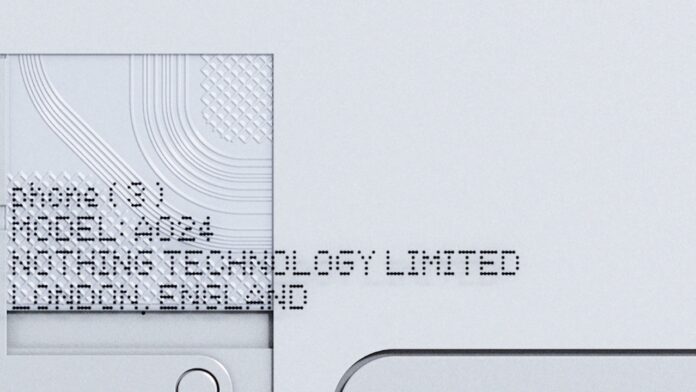 Nothing Phone (3) software update policy