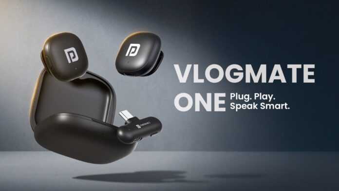 Portronics VlogMate One dual wireless mics
