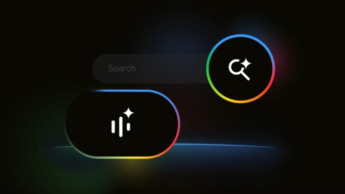 Search Live with Voice Input in the Google app