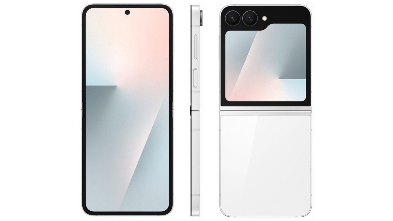 Galaxy Z flip 7 FE renders