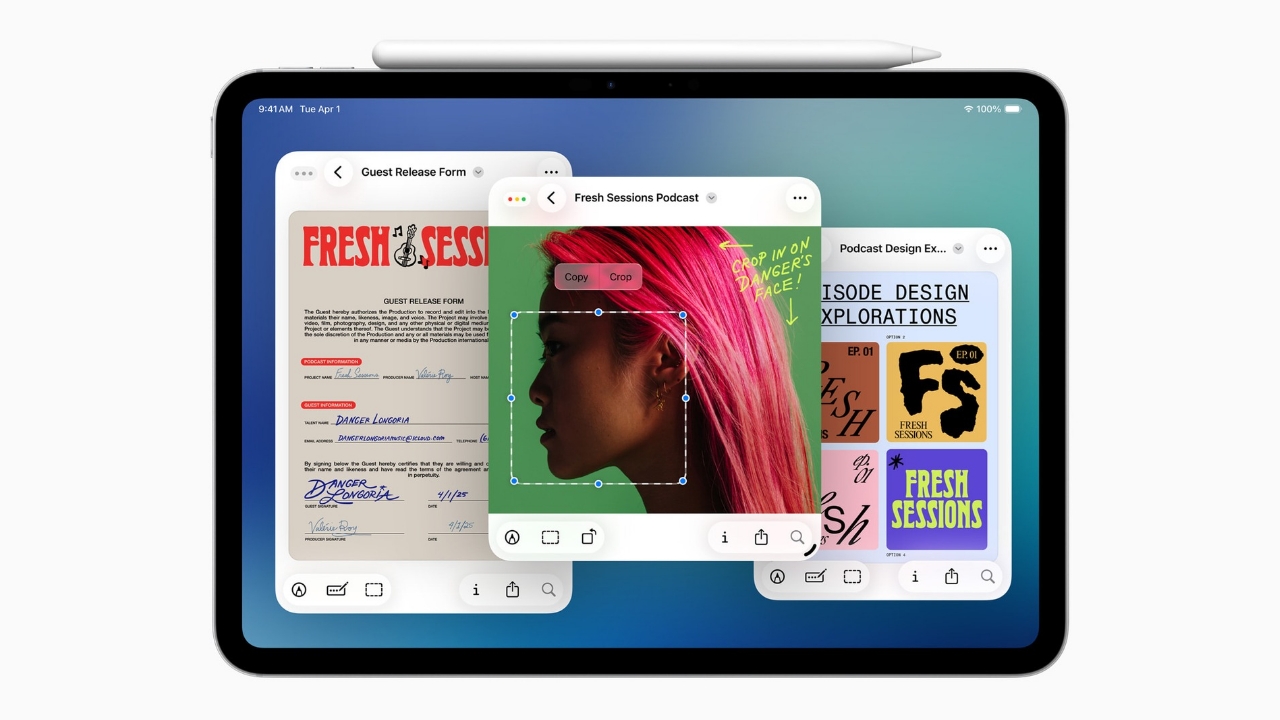 iPadOS 26 windowing system