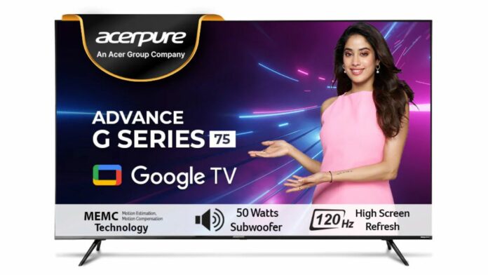 Acerpure Advance G Series 2025 Edition TVs