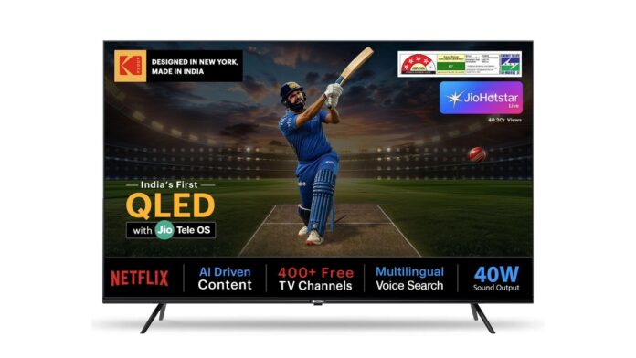 Kodak QLED 4k JioTele OS TV