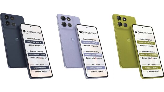 Moto g86 power 5G launched