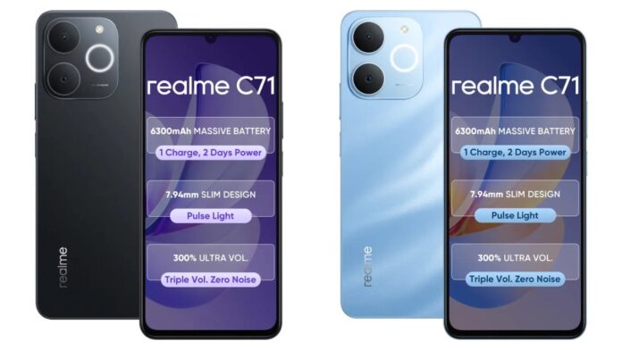 Realme C71 announced