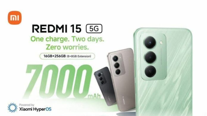 Redmi 15 5G details leaked