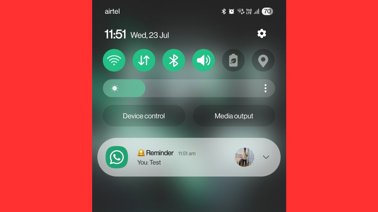 WhatsApp Remind Me Feature on Android
