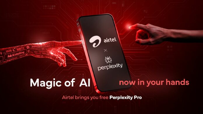 free 1-year Perplexity Pro subscription for all Airtel subscribers