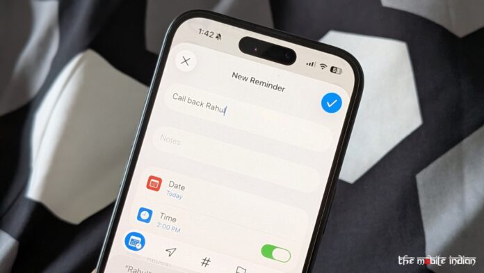 How to set Call back reminders in iOS 26