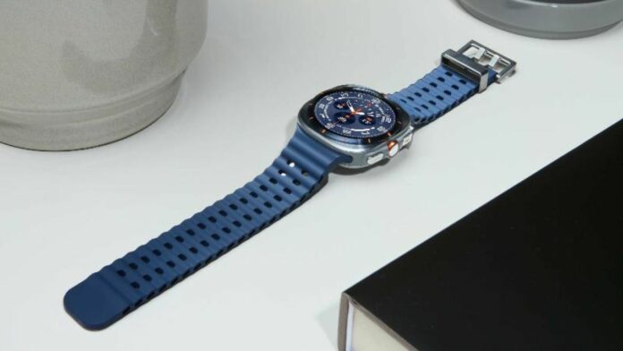 Galaxy Watch ultra 2025 titanium blue