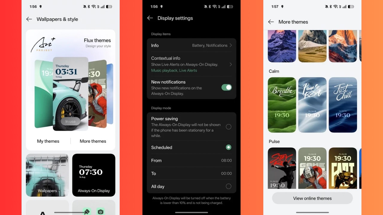Oppo Reno 14 customisation