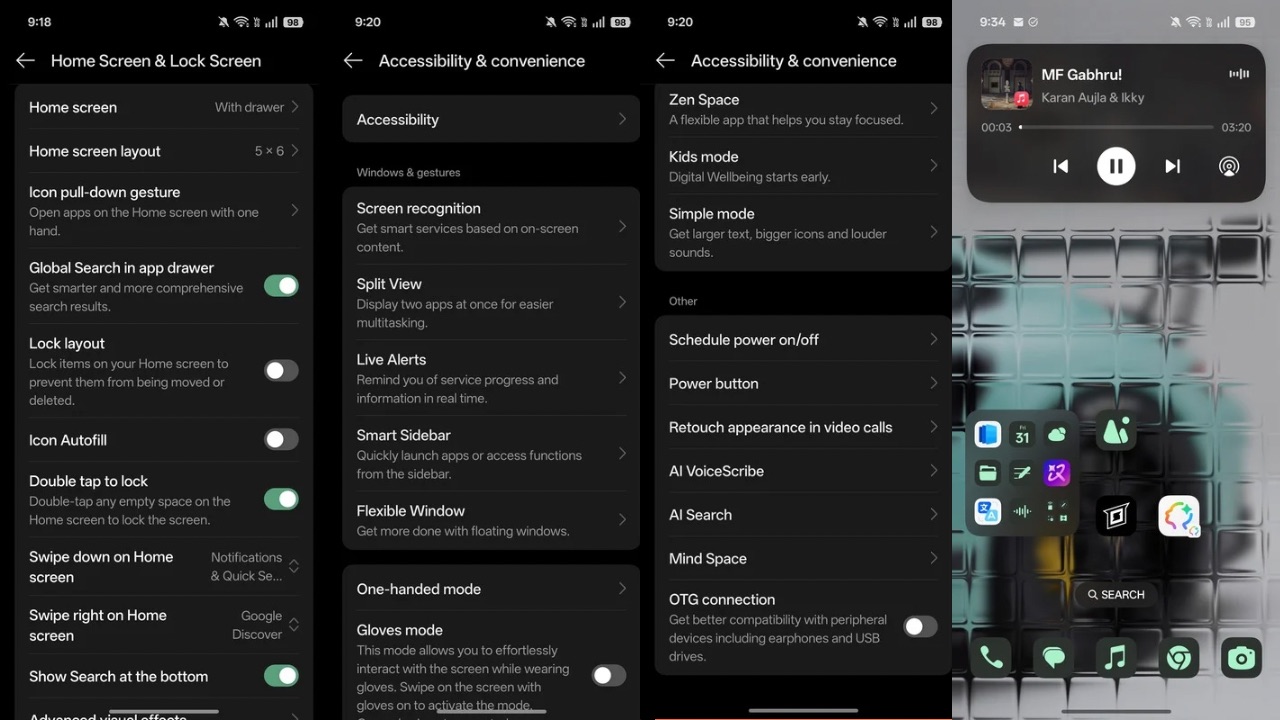 Oppo Reno 14 features